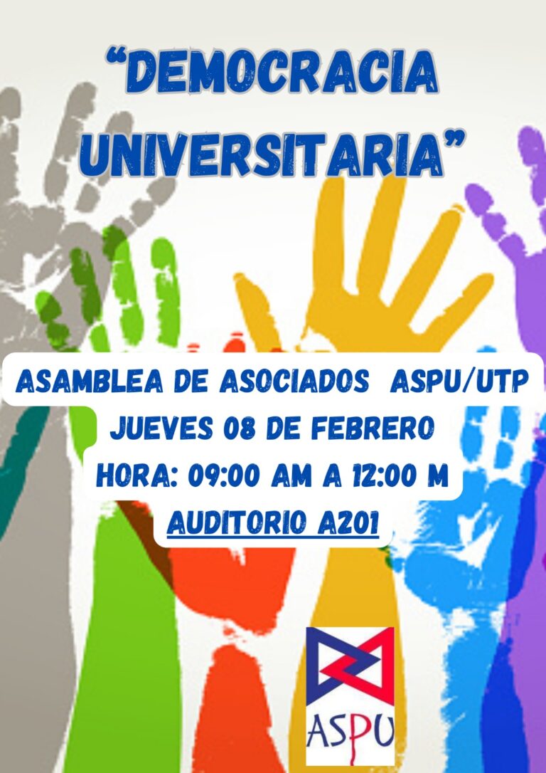 Afiche asamblea febrero